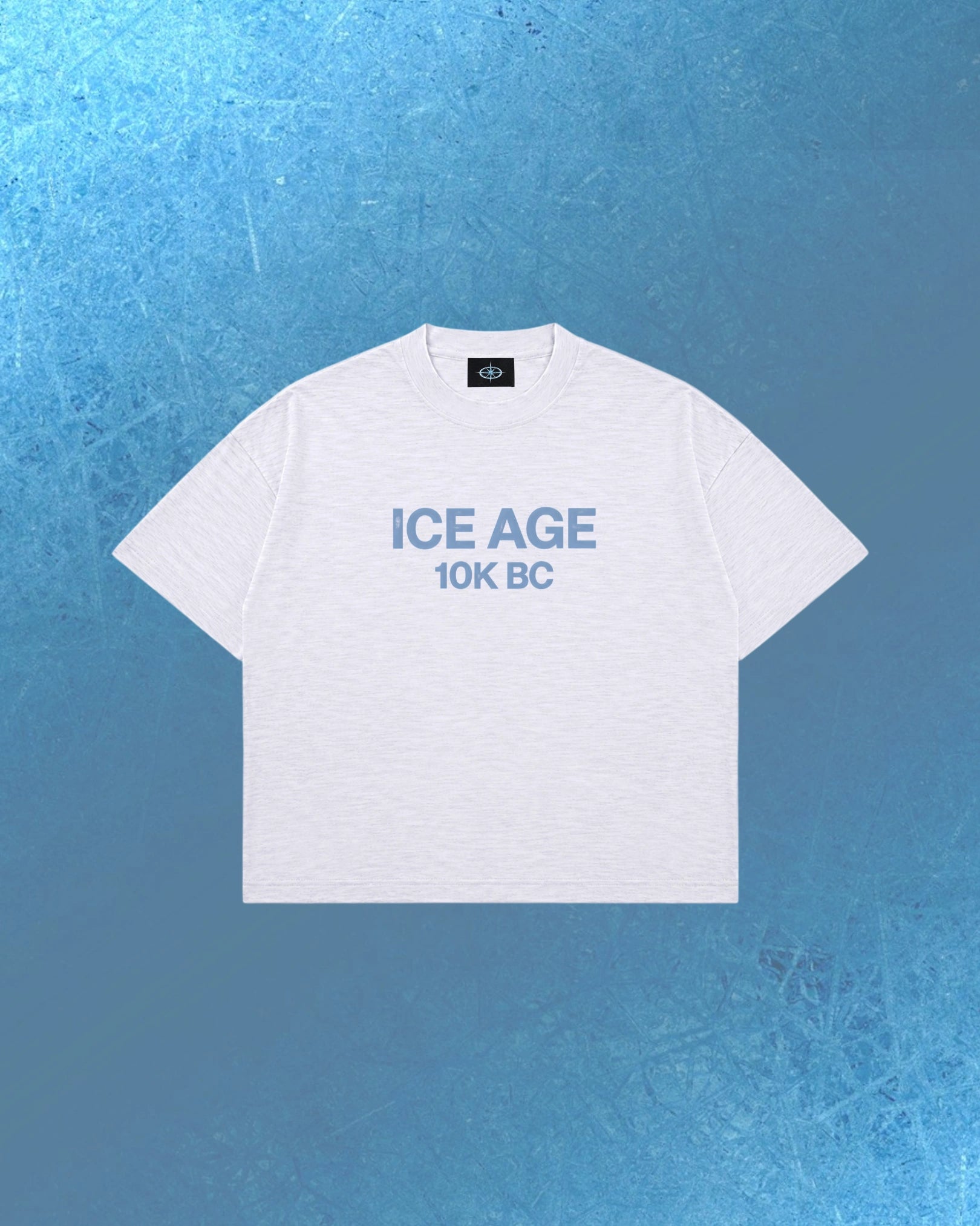 Blu Seed Cotton Slub Cropped Tee