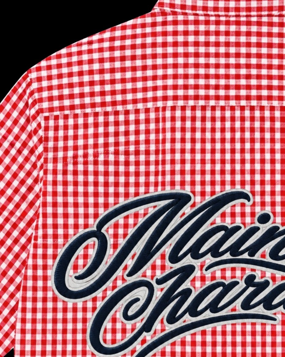 Main Character Red Boxy Shirt