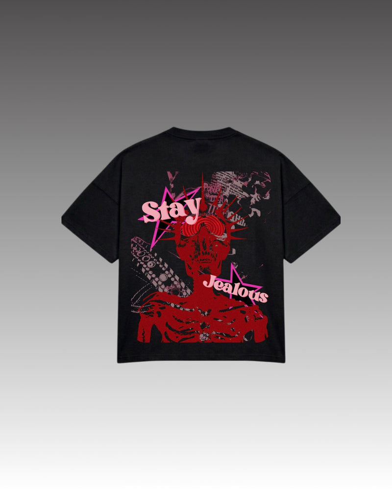 Faded Star Boxy Tee