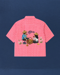 Picnic Red Boxy Shirt
