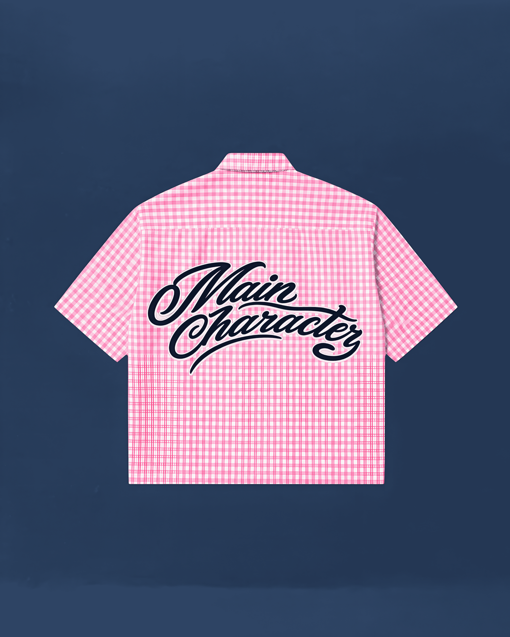 Main Character Pink Boxy Shirt