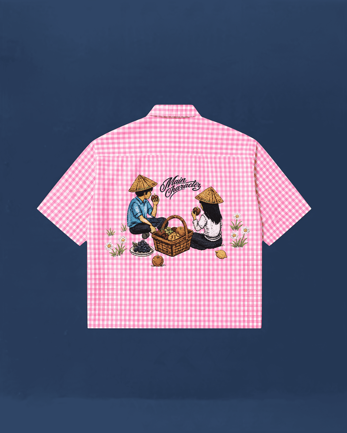 Picnic Pink Boxy Shirt