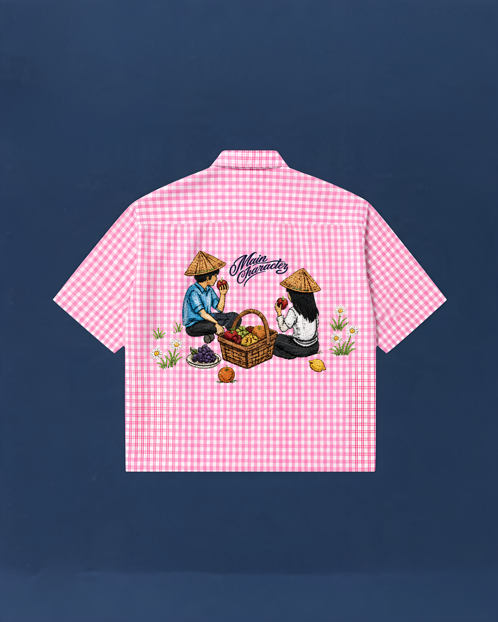 Picnic Pink Boxy Shirt