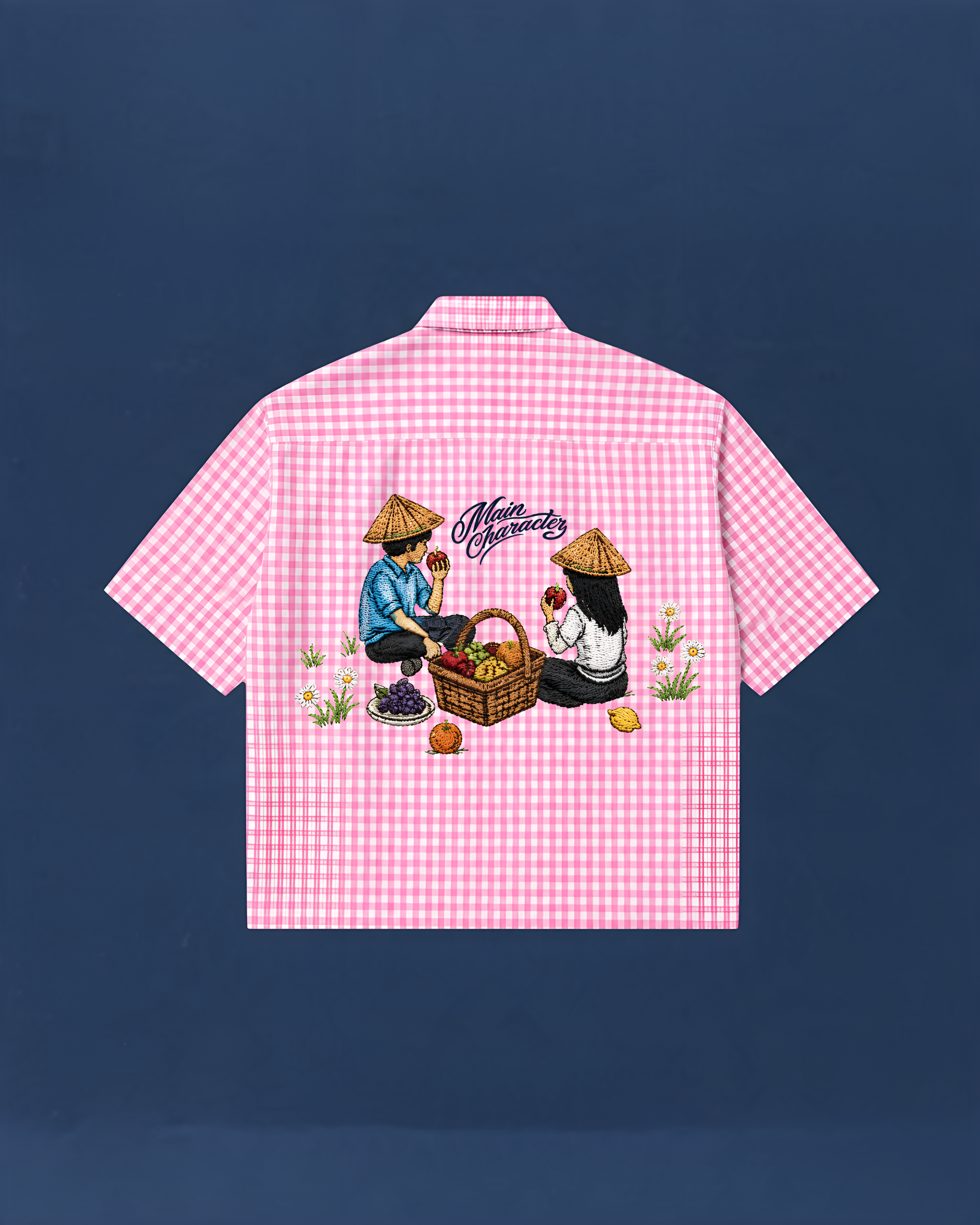 Picnic Pink Boxy Shirt