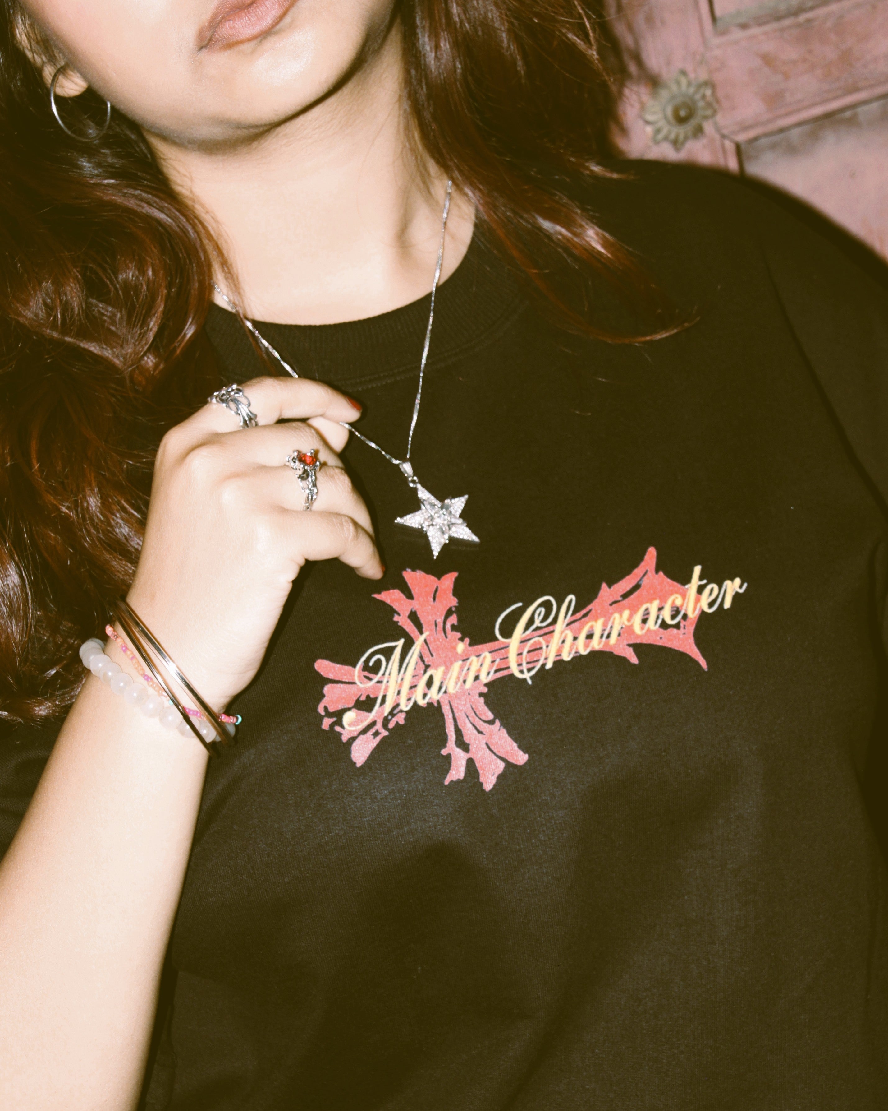 Redlight Redemption Complex Black Tee