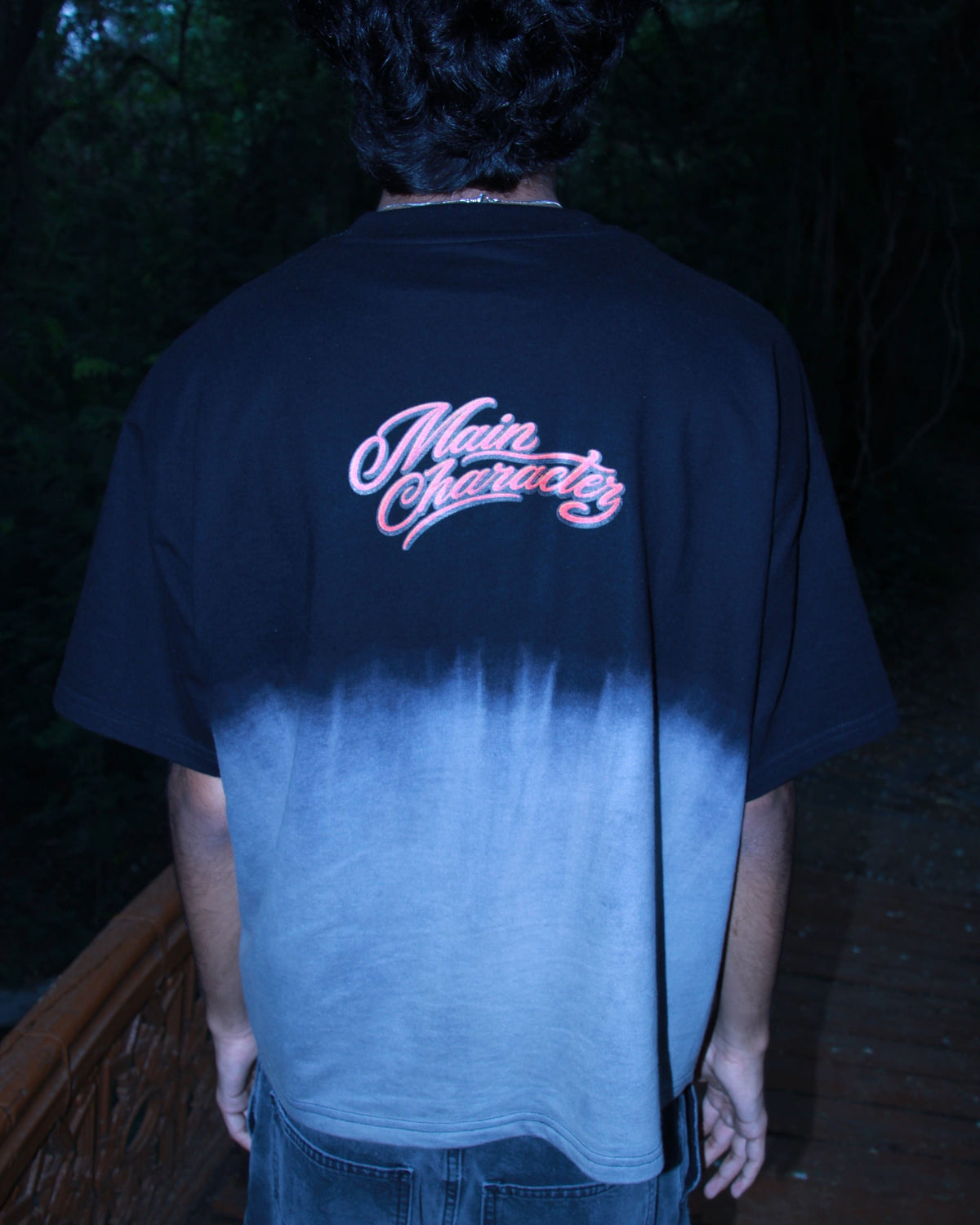 Black Sunfade Crab Treasure Cropped Tee