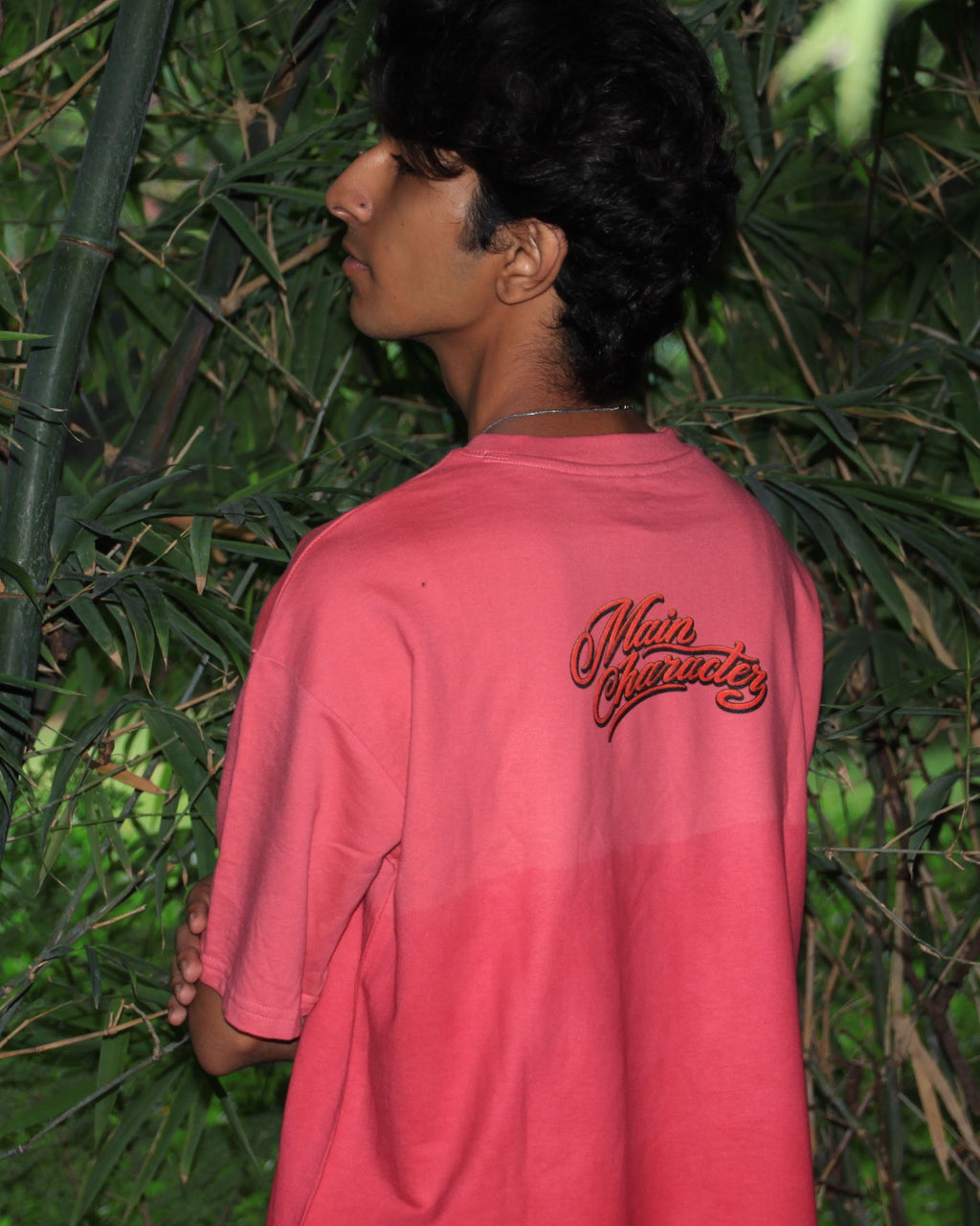 Pink Sunfade Crab Treasure Cropped Tee