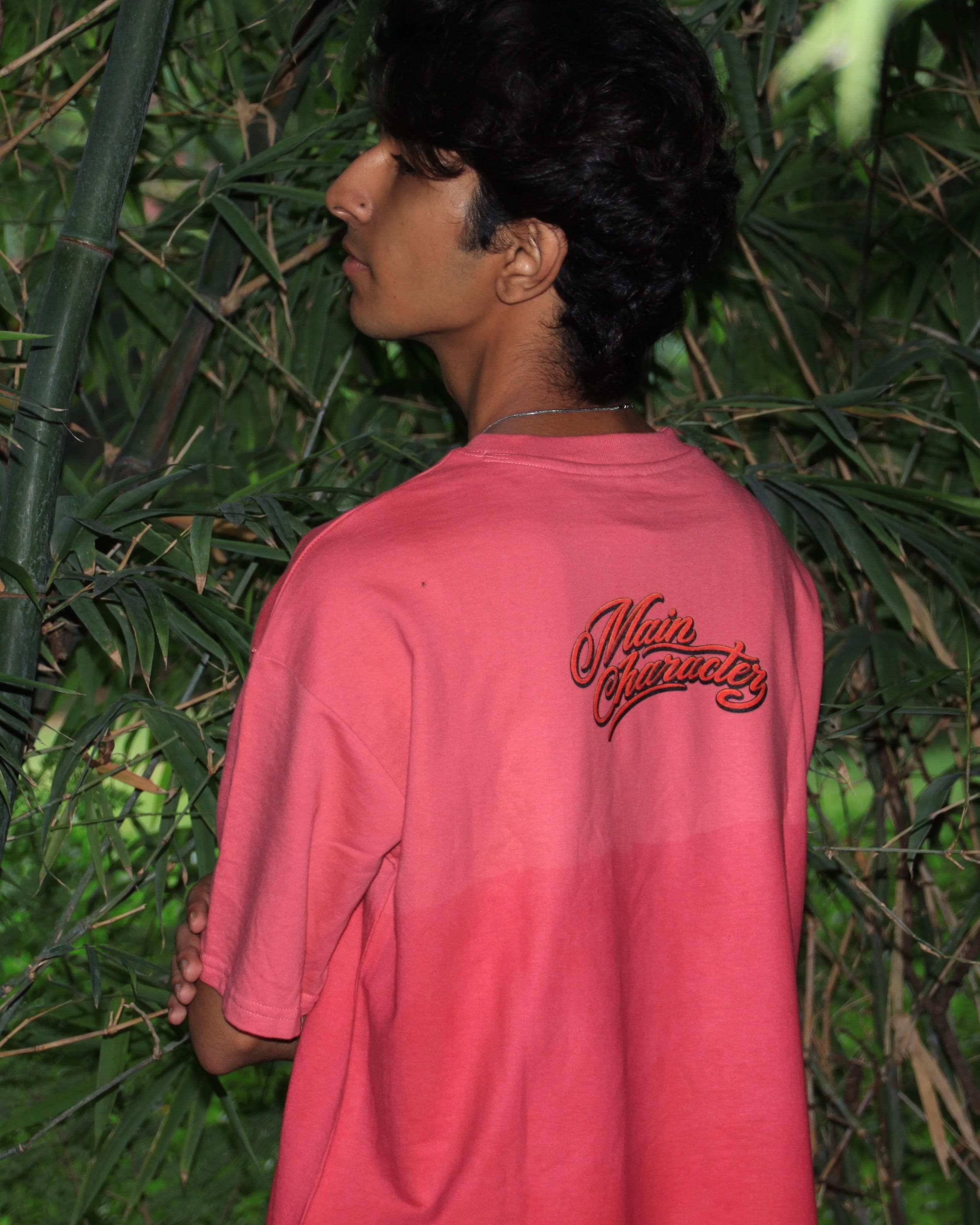 Pink Sunfade Crab Treasure Cropped Tee