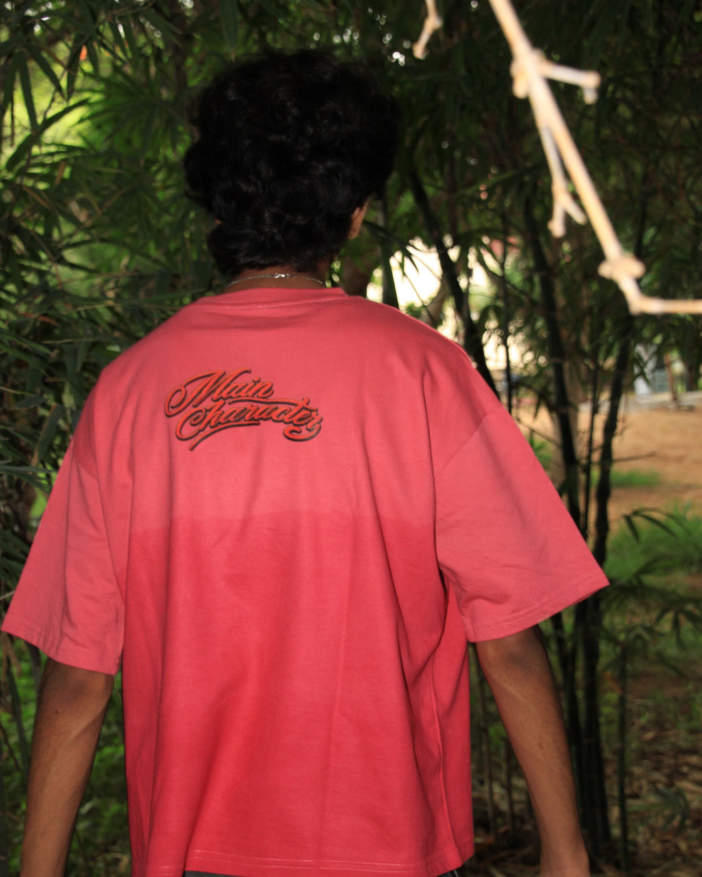 Pink Sunfade Crab Treasure Cropped Tee
