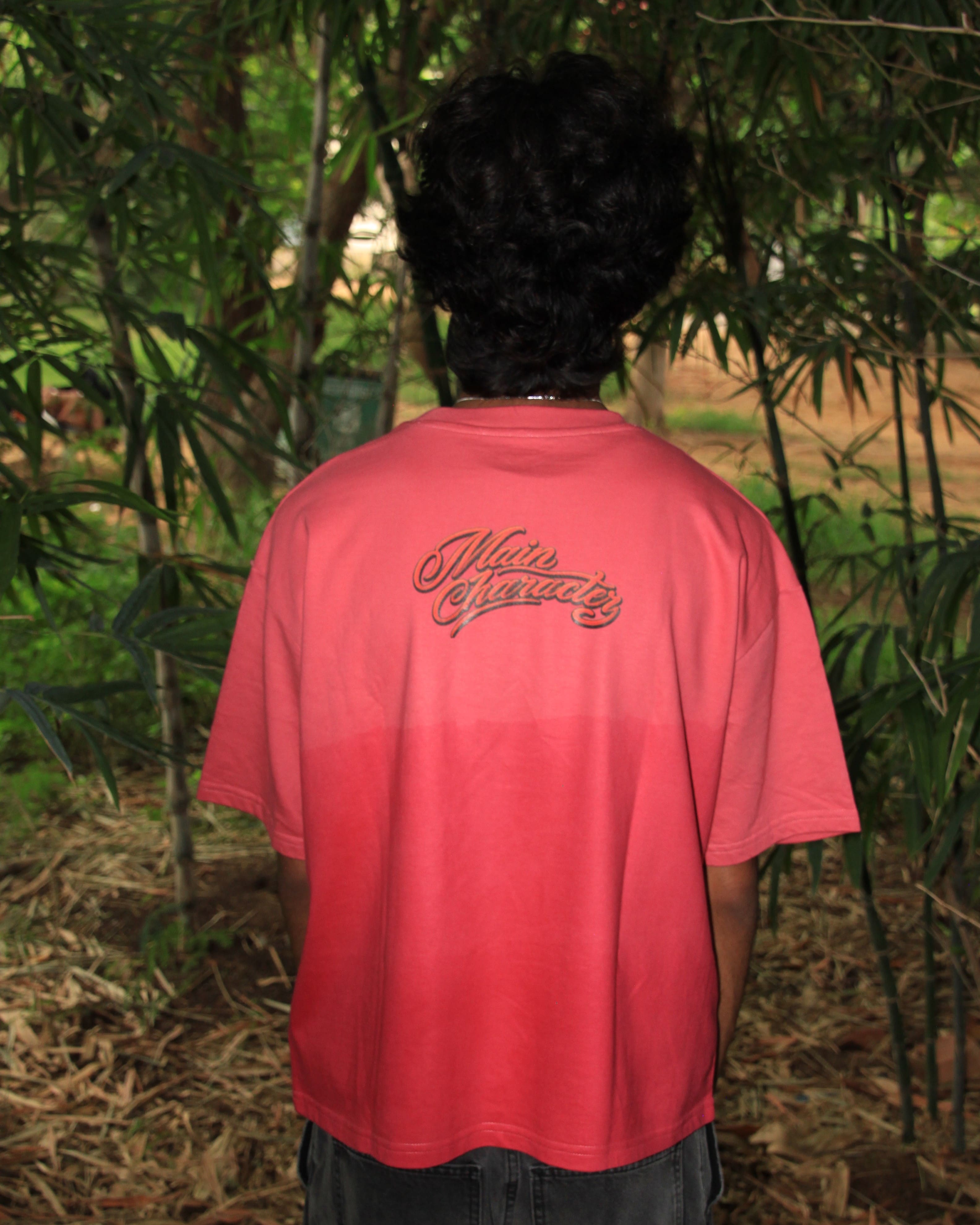 Pink Sunfade Crab Treasure Cropped Tee