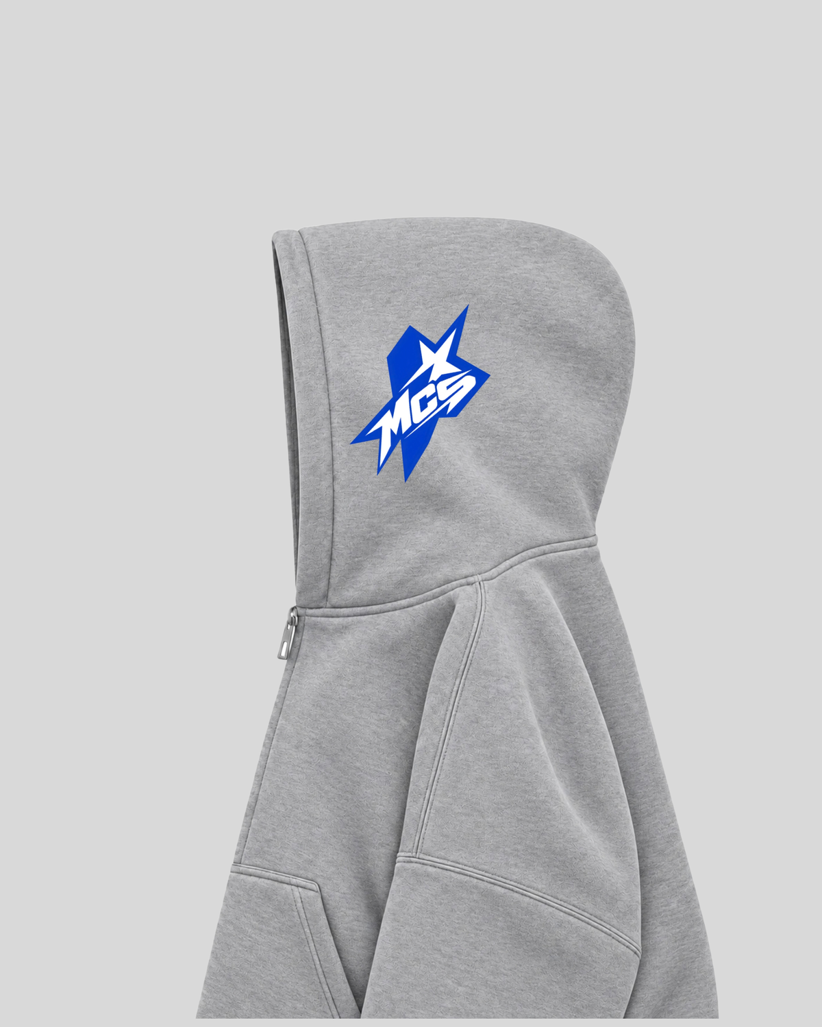 Ice Age Grey Double Zipper