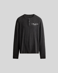 Ice Age Black Cropped Henley