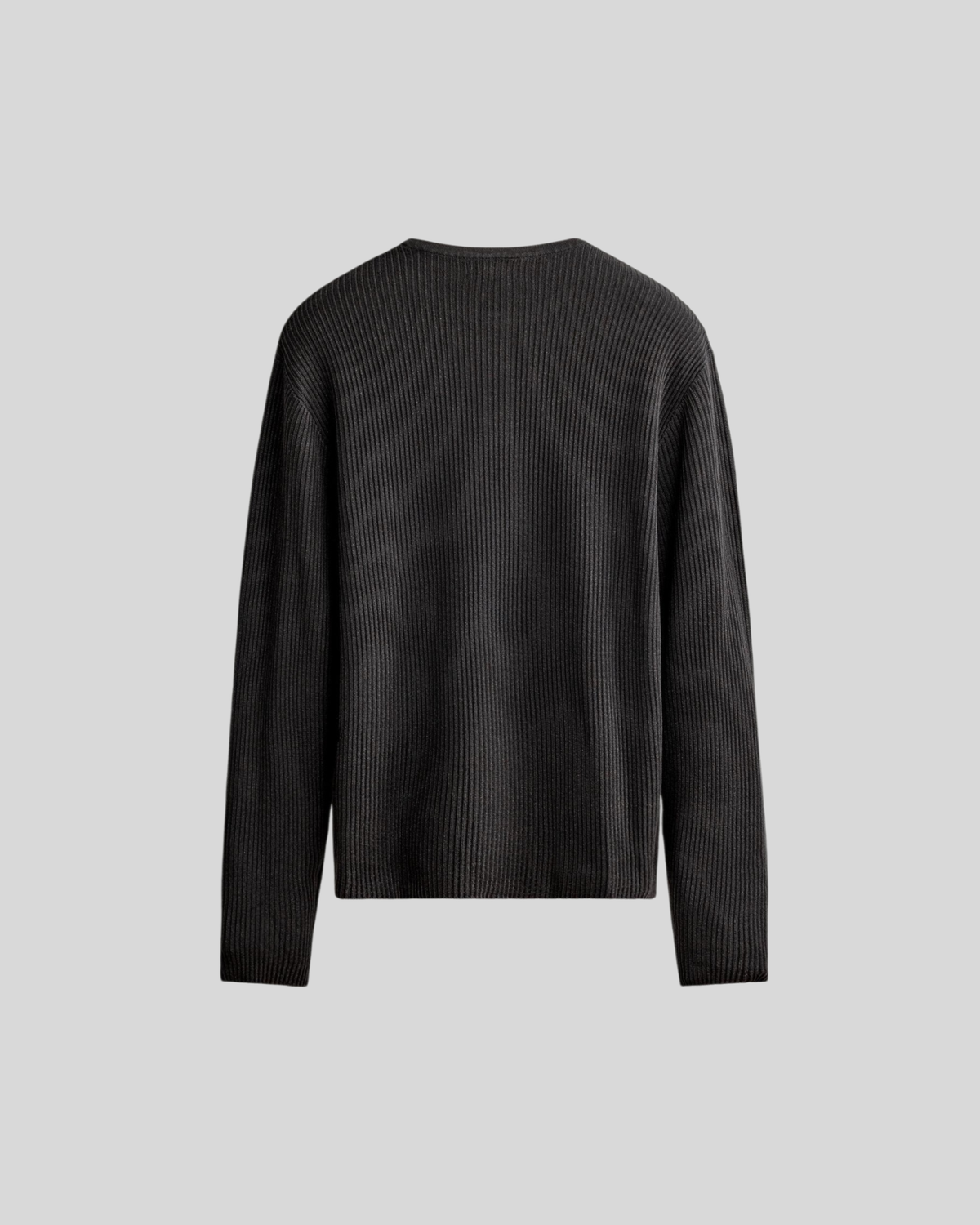 Ice Age Black Cropped Henley