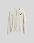 Snake Off-White Cropped Henley